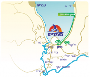 מעגניים השכרת אופניים בכנרת