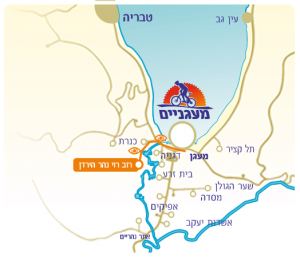 מעגניים השכרת אופניים בכנרת