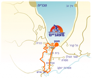 מסלול גדות הירדן ממעגן לנהריים דרך הירדן הדרומי